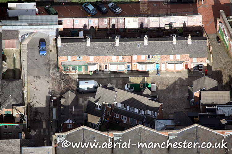 coronation street aerial
          photo